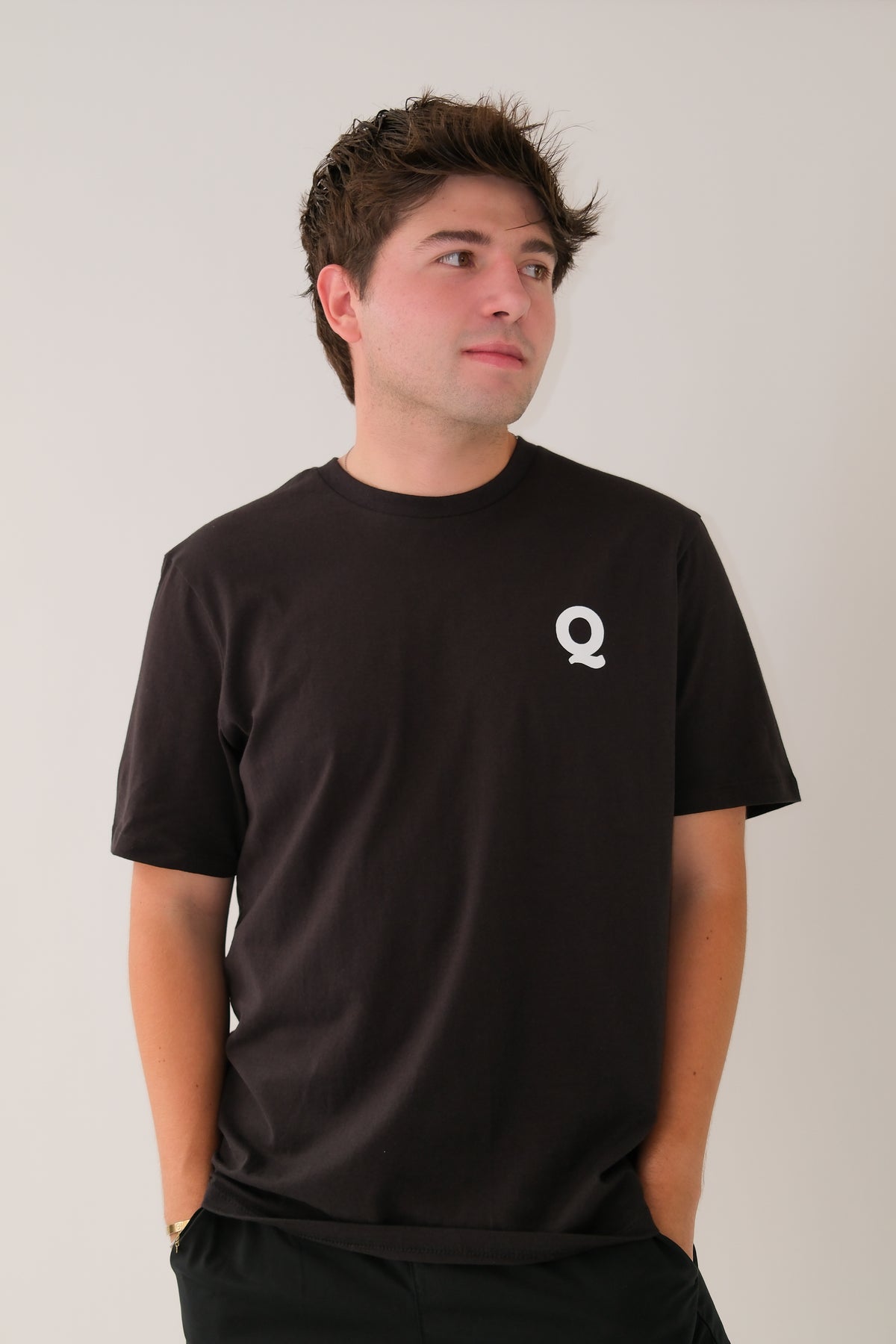 Regular Fit T Shirt Black