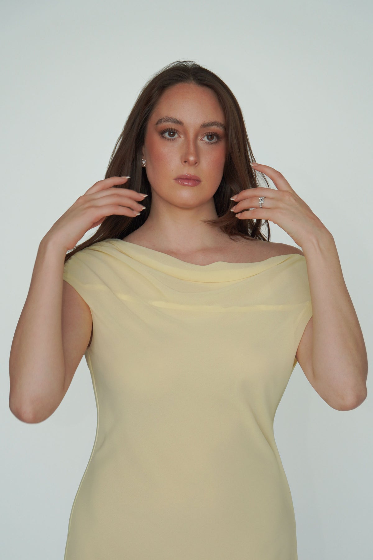 Vestido Corto Butter Yellow