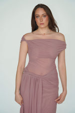Vestido Largo Mauve